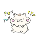 はむりこのゆるっとスタンプ（個別スタンプ：2）
