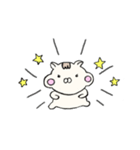 はむりこのゆるっとスタンプ（個別スタンプ：12）
