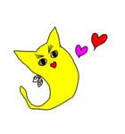 ねこしっぽおばけちゃん♡（個別スタンプ：3）