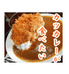 【カレー専用】カツカレー食べたい（個別スタンプ：2）