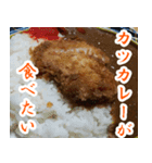 【カレー専用】カツカレー食べたい（個別スタンプ：15）