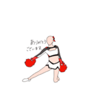 Cheerleaders 2 (Go Pink)（個別スタンプ：5）