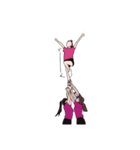 Cheerleaders 2 (Go Pink)（個別スタンプ：12）