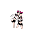 Cheerleaders 2 (Go Pink)（個別スタンプ：16）