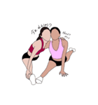 Cheerleaders 2 (Go Pink)（個別スタンプ：18）