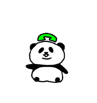 動きたくないぱんだ（個別スタンプ：3）