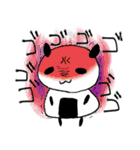 にぎりパンダ（個別スタンプ：3）