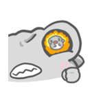 面白いサメとアヒル（個別スタンプ：19）