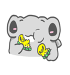 面白いサメとアヒル（個別スタンプ：34）