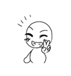 白の子（個別スタンプ：1）