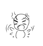 白の子（個別スタンプ：3）