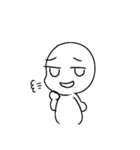 白の子（個別スタンプ：7）