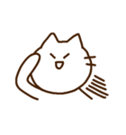 ゆるシンプルなねこ(LINEスタンプの日)（個別スタンプ：24）