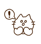 ゆるシンプルなねこ(LINEスタンプの日)（個別スタンプ：29）