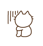 ゆるシンプルなねこ(LINEスタンプの日)（個別スタンプ：38）