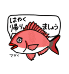 まさかな魚【ふだん使い】【敬語】2（個別スタンプ：19）