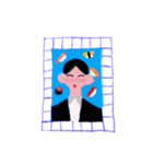 証明写真 ワタシ（個別スタンプ：8）