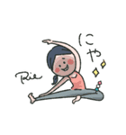 りえさん × Yoga life（個別スタンプ：35）