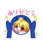 go！go！女の子（個別スタンプ：7）