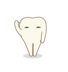 無口な歯のキャラ（個別スタンプ：3）
