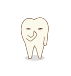 無口な歯のキャラ（個別スタンプ：4）