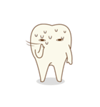 無口な歯のキャラ（個別スタンプ：9）