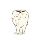 無口な歯のキャラ（個別スタンプ：10）