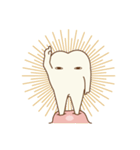 無口な歯のキャラ（個別スタンプ：40）