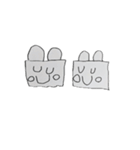 しかくちゃんとお友達（個別スタンプ：16）