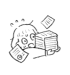さめないの絵日記スタンプ（個別スタンプ：8）