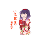座敷わらしのニコちゃんスタンプ（個別スタンプ：5）