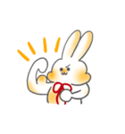 うさぎスタンプ(中国語＆日本語)（個別スタンプ：16）