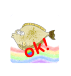 日常あいさつ お魚のイラスト（個別スタンプ：1）