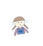 モテ子のおさげちゃん（個別スタンプ：15）