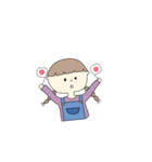 モテ子のおさげちゃん（個別スタンプ：20）