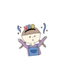 モテ子のおさげちゃん（個別スタンプ：24）