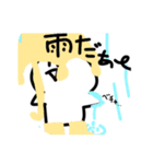 白いヤツ・白玉たん・（個別スタンプ：15）