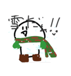 白いヤツ・白玉たん・（個別スタンプ：16）