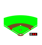 赤チーム 野球実況！（個別スタンプ：21）