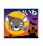 チワワ・犬好きなあなたへ 秋 ハロウィンも（個別スタンプ：8）