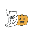 ゴルねこスタンプ ハロウィンバージョン（個別スタンプ：22）