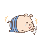 仲良しぶたくん一家（個別スタンプ：11）