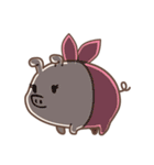 仲良しぶたくん一家（個別スタンプ：14）