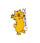 ぷりぷり猫（個別スタンプ：25）