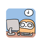 私はスロー！ でも私は遅くない！（個別スタンプ：7）