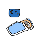 私はスロー！ でも私は遅くない！（個別スタンプ：21）