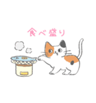 まいにち使えるキャットリボン（個別スタンプ：10）