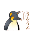 ゲイのペンギンカップル1（個別スタンプ：6）