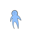 多分感情が薄い人（個別スタンプ：3）