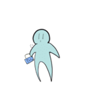 多分感情が薄い人（個別スタンプ：9）